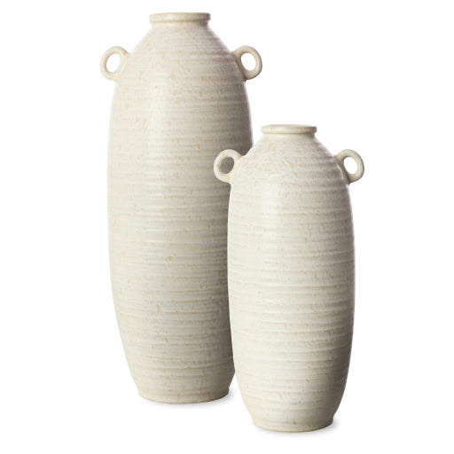 Kushan KUH-001 14"H x 6"W x 7"D,  18"H x 7"W x 8"D Vase