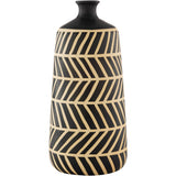 Kisii KII-003 14"H x 7"W x 7"D Vase