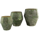 Nayla NAY-001 11"H x 10"W x 10"D,  8"H x 8"W x 8"D,  12"H x 11"W x 11"D Candleholder