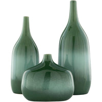 Sparta SPA-002 18"H x 5"W x 7"D,  8"H x 5"W x 9"D,  15"H x 5"W x 6"D Vase