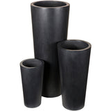 Seastone SST-001 16"H x 9"W x 9"D,  23"H x 13"W x 13"D,  35"H x 15"W x 15"D Planter