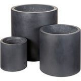 Seastone SST-010 16"H x 16"W x 16"D,  12"H x 12"W x 12"D,  8"H x 8"W x 8"D Planter
